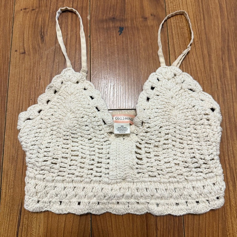 Crochet Crop Top size XS